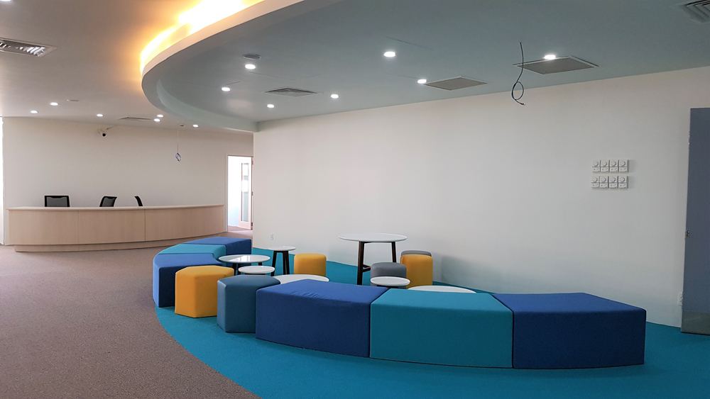 YEAR: 2018 – AREA: 600 M2

PACKAGE: DESIGN – FITOUT – FURNISH

CONTRACT VALUE: 2,400,000,000 VND… Continue Reading..